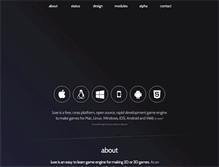 Tablet Screenshot of luxeengine.com